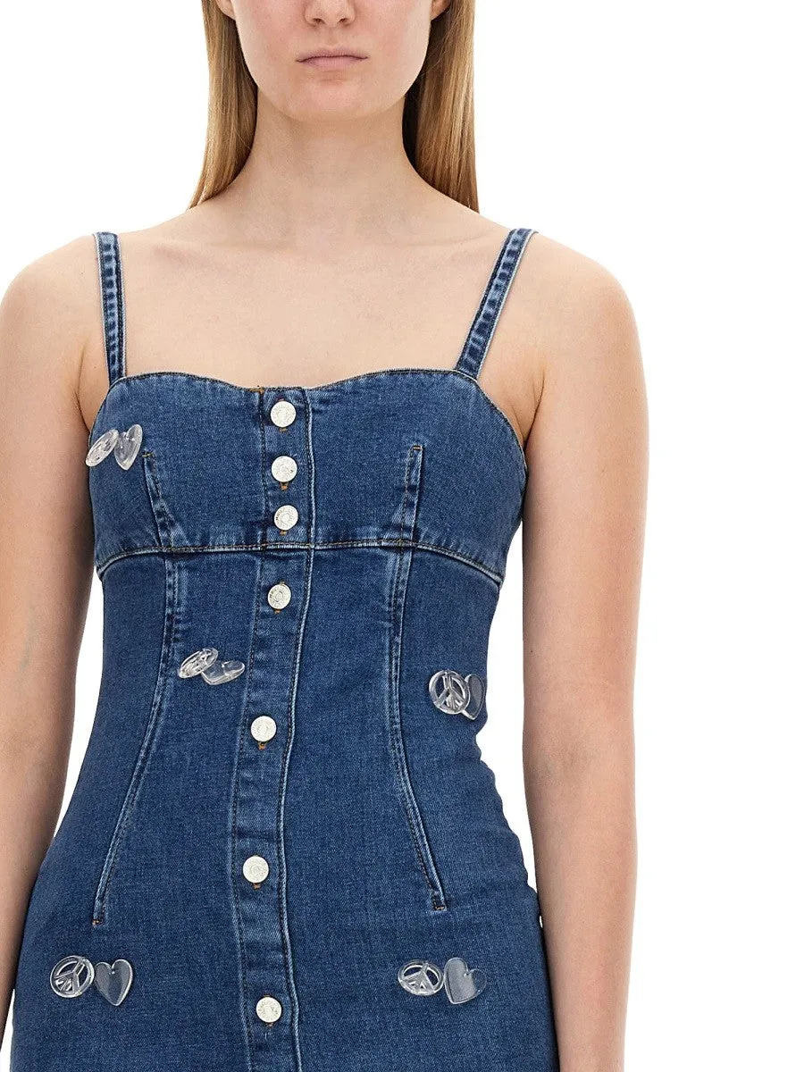 MOSCHINO JEANS DENIM DRESS sold by Siebentaschen product image thumbnail 3
