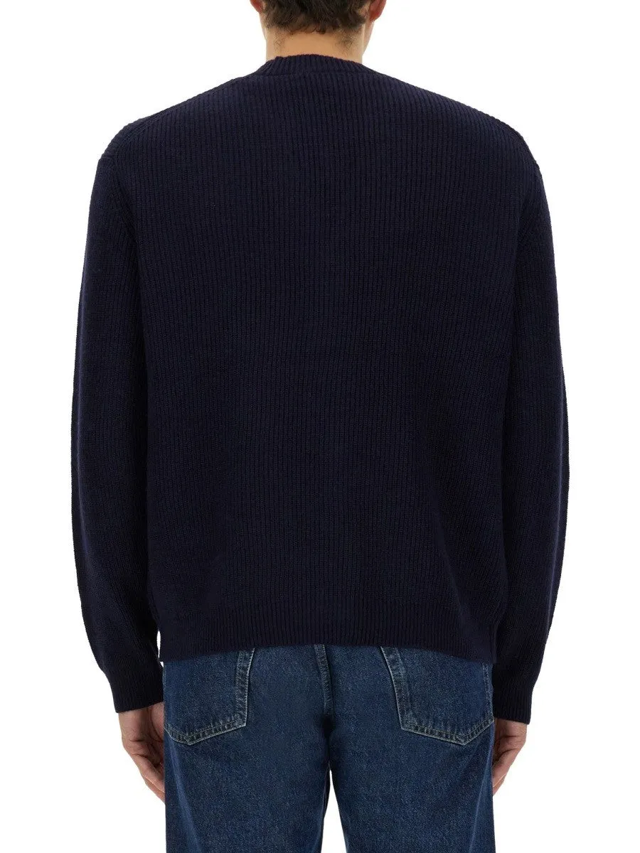 Maison Kitsune RIBBED CARDIGAN sold by Siebentaschen product image thumbnail 3