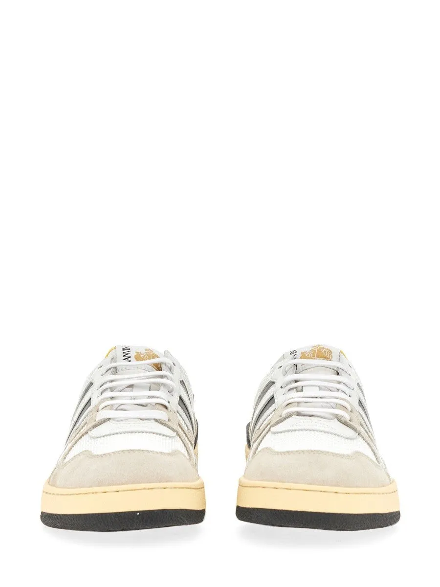 Lanvin MESH, SUEDE AND NAPPA LEATHER SNEAKER sold by Siebentaschen product image thumbnail 4