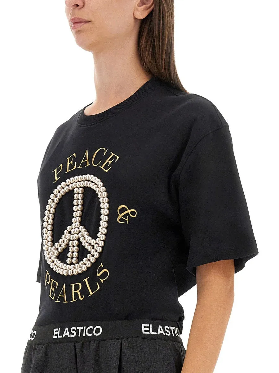 Moschino T-SHIRT WITH LOGO sold by Siebentaschen product image thumbnail 4