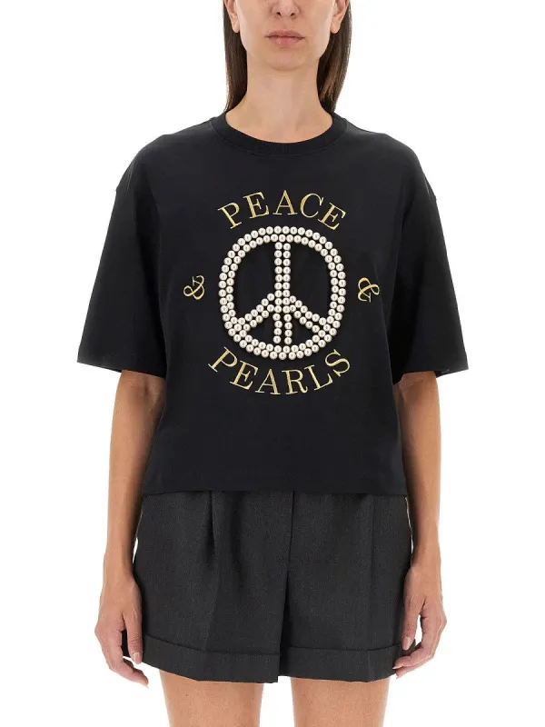 Moschino T-SHIRT WITH LOGO sold by Siebentaschen