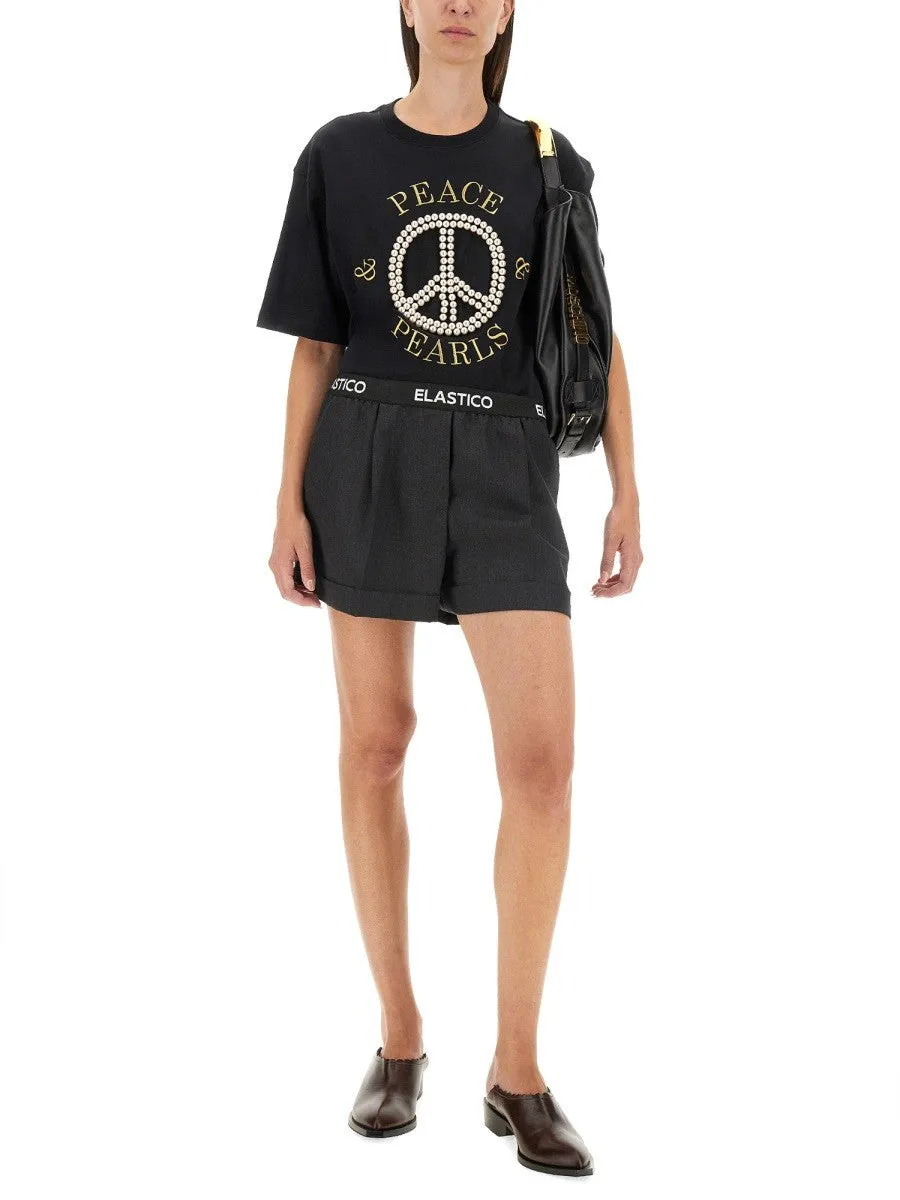 Moschino T-SHIRT WITH LOGO sold by Siebentaschen product image thumbnail 2