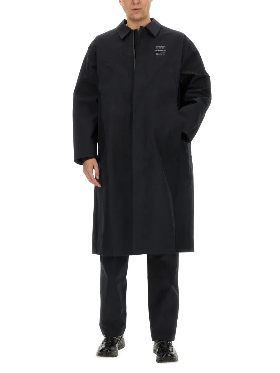 MM6 MAISON MARGIELA X SALOMON TRENCH COAT WITH LOGO sold by Siebentaschen product image thumbnail 4