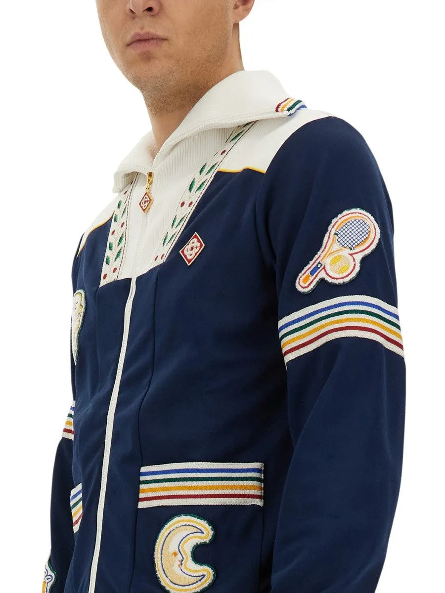 CASABLANCA ZIP SWEATSHIRT. sold by Siebentaschen product image thumbnail 4