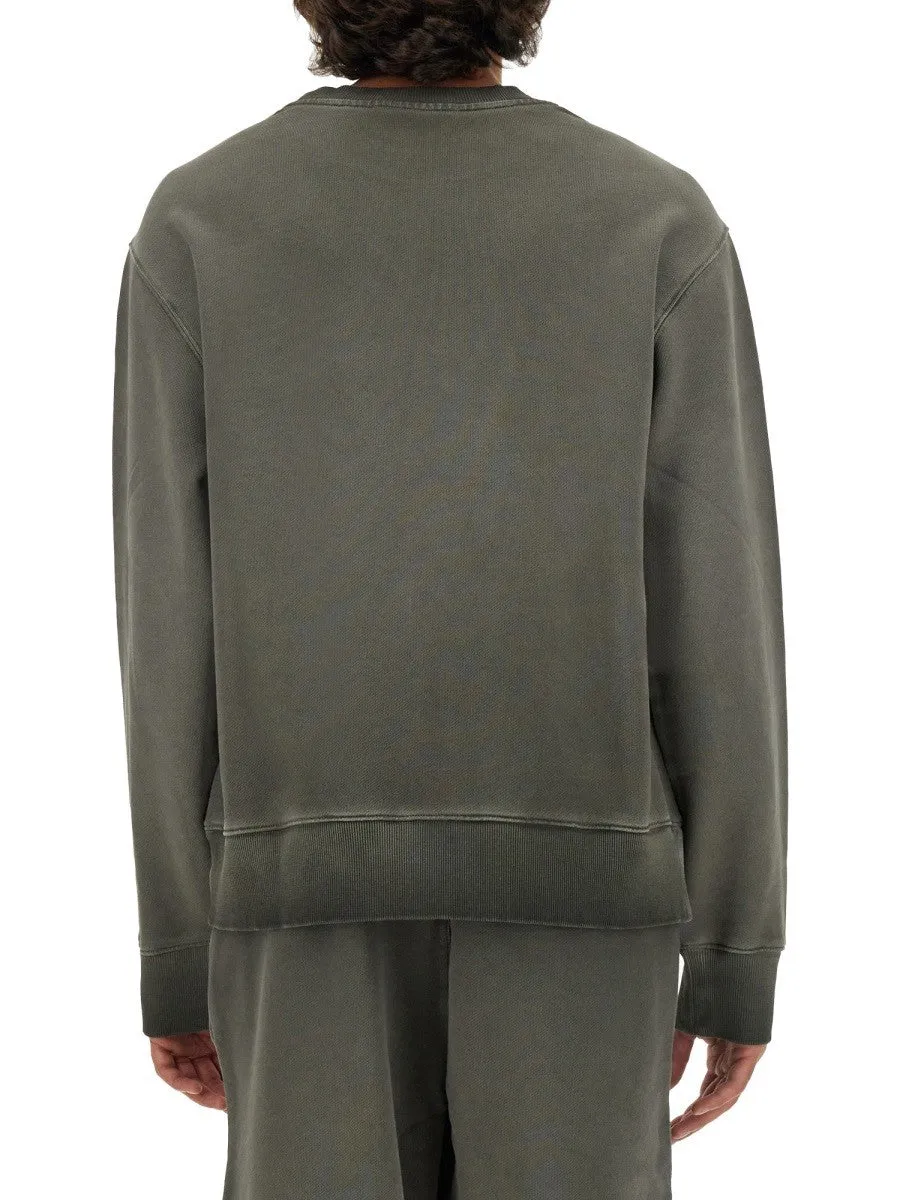 msgm WASHED OUT JERSEY SWEATSHIRT sold by Siebentaschen product image thumbnail 3