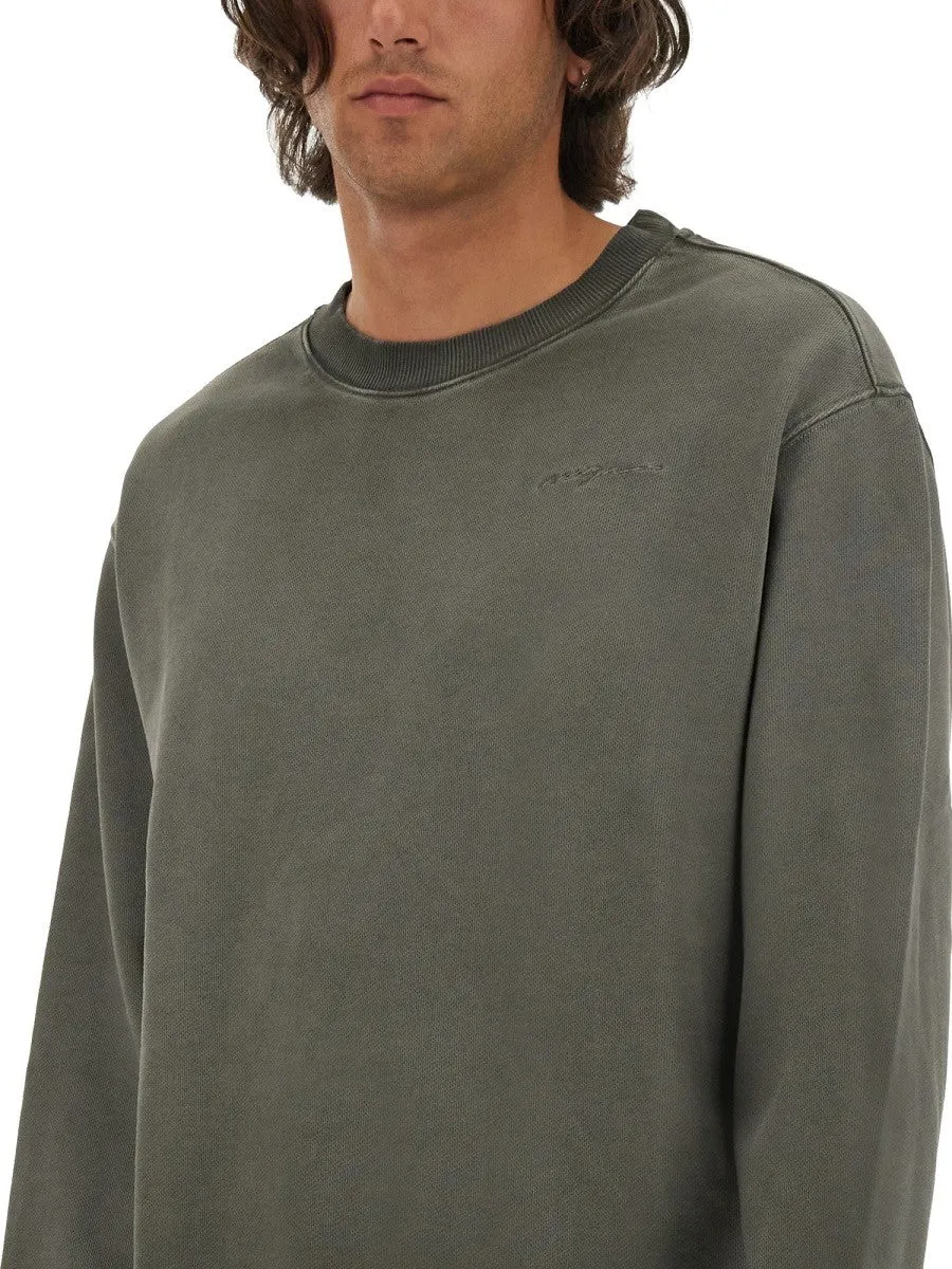 msgm WASHED OUT JERSEY SWEATSHIRT sold by Siebentaschen product image thumbnail 4