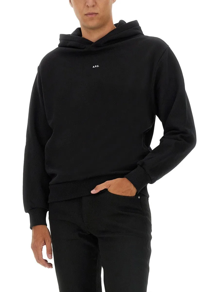 A.P.C. SWEATSHIRT WITH MICRO LOGO sold by Siebentaschen product image thumbnail 4