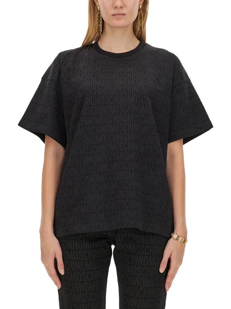 Moschino T-SHIRT WITH LOGO sold by Siebentaschen product image thumbnail 5