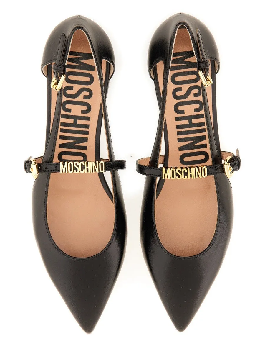 Moschino LEATHER BALLERINA sold by Siebentaschen product image thumbnail 2