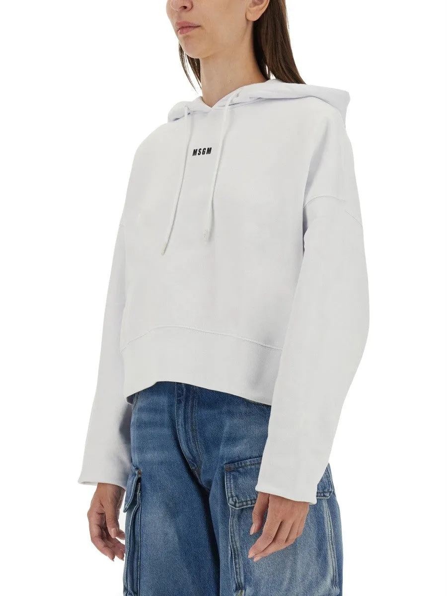 msgm SWEATSHIRT WITH LOGO sold by Siebentaschen product image thumbnail 4