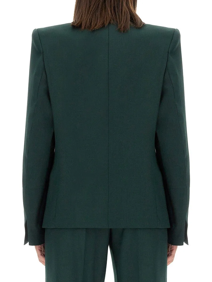 Victoria Beckham JACKET WITH POINTED SHOULDERS sold by Siebentaschen product image thumbnail 3