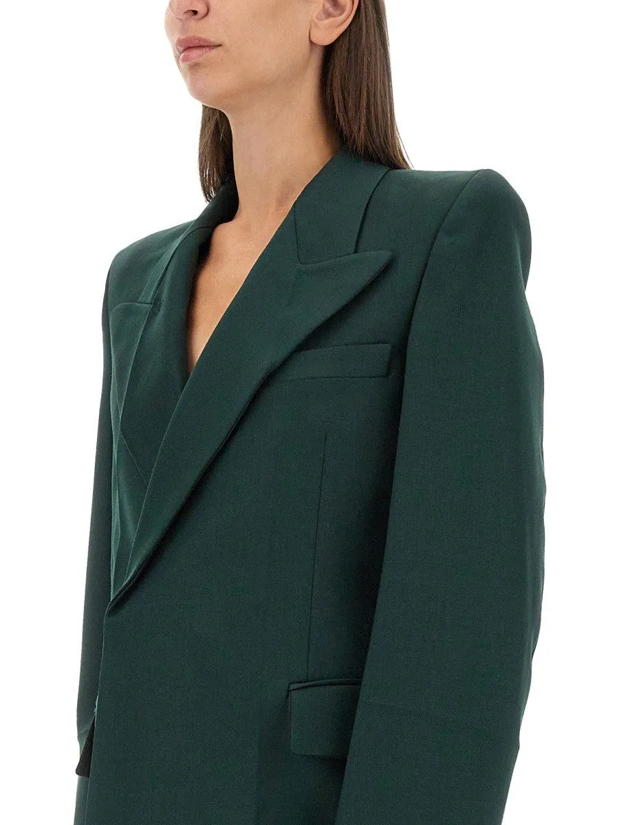 Victoria Beckham JACKET WITH POINTED SHOULDERS sold by Siebentaschen product image thumbnail 4