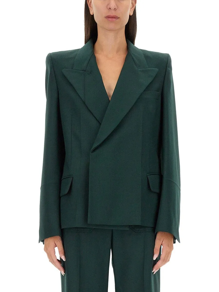 Victoria Beckham JACKET WITH POINTED SHOULDERS sold by Siebentaschen