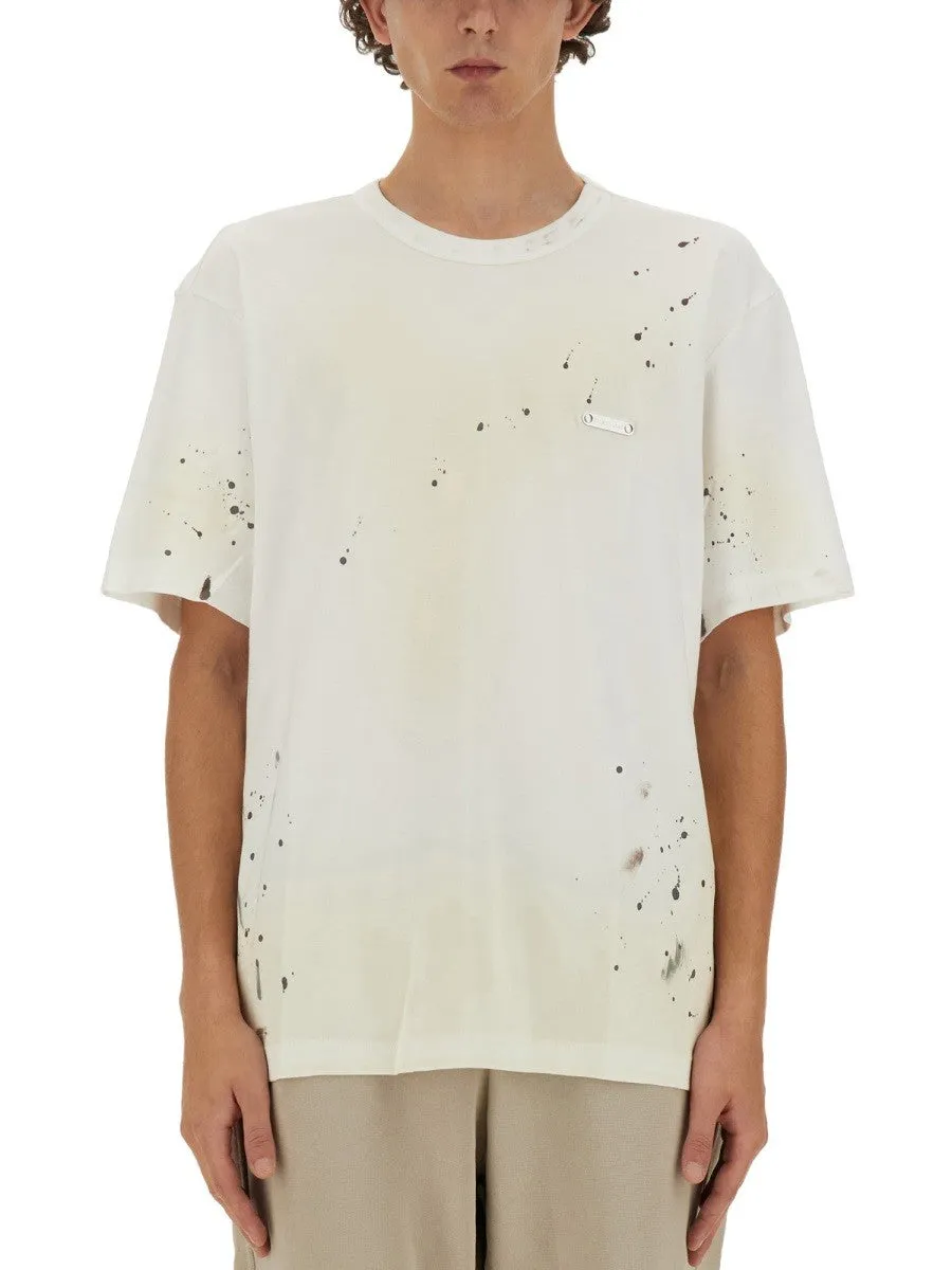 Helmut Lang T-SHIRT WITH PRINT sold by Siebentaschen