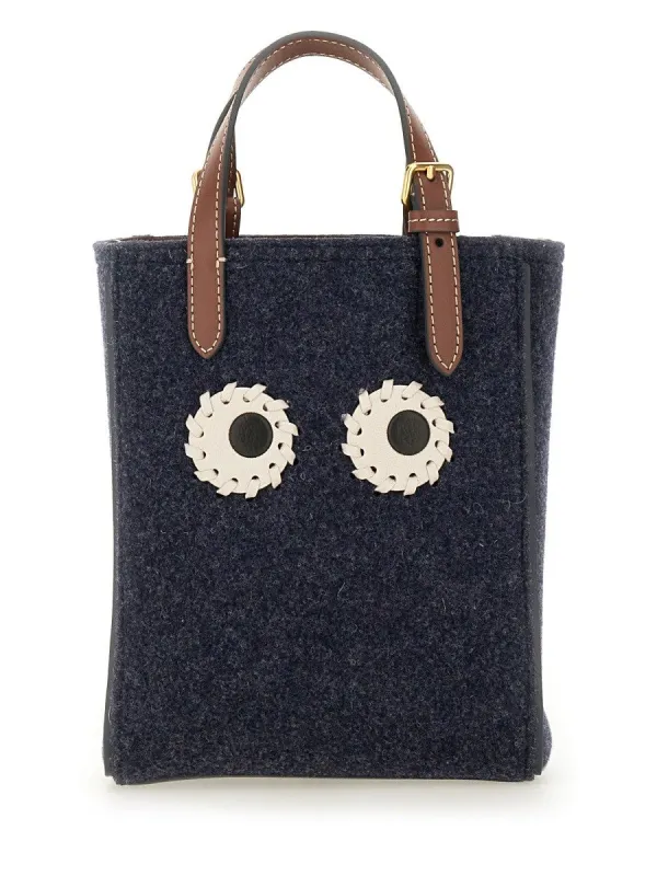 ANYA HINDMARCH MINI "EYES" TOTE BAG sold by Siebentaschen