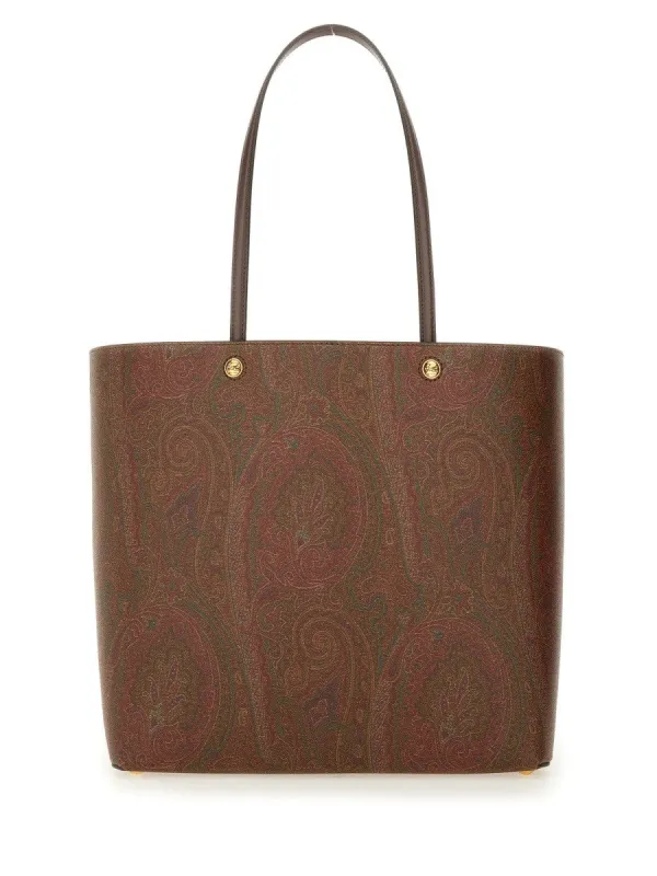 Etro PAISLEY PATTERNED SHOPPING BAG sold by Siebentaschen