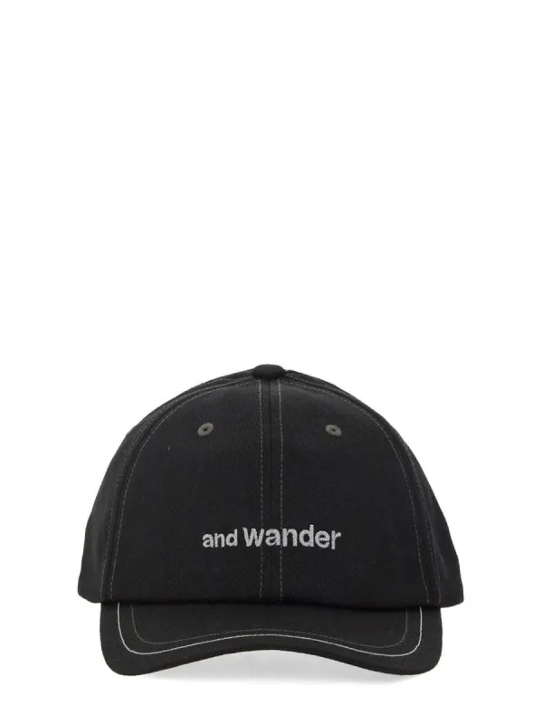 AND WANDER BASEBALL HAT WITH LOGO sold by Siebentaschen
