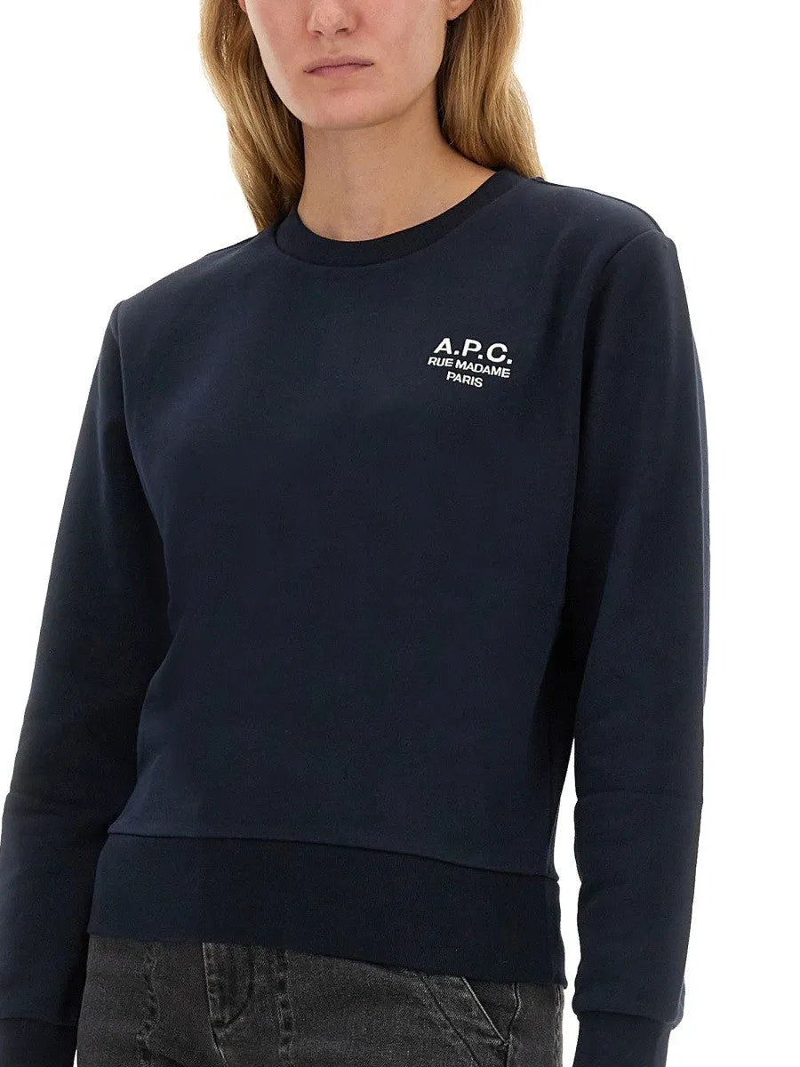 A.P.C. SWEATSHIRT WITH LOGO sold by Siebentaschen product image thumbnail 4