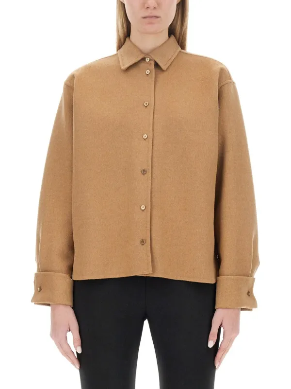 Max Mara WOOL SHIRT sold by Siebentaschen