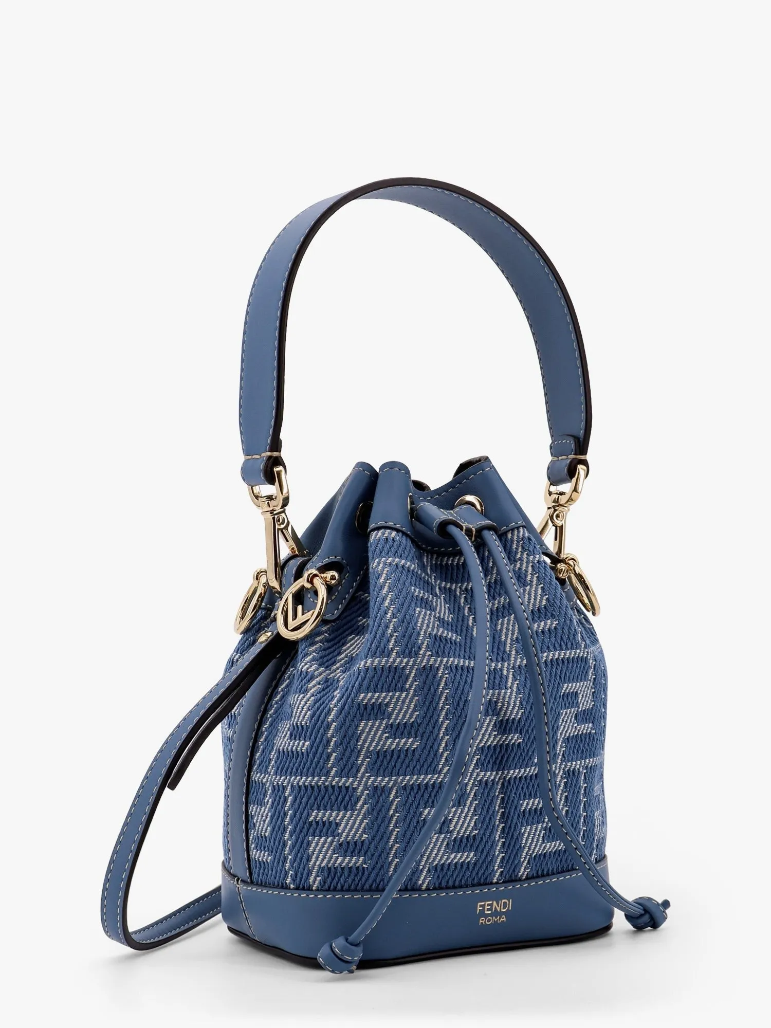 Fendi Mon Tresor jacquard FF fabric crossbody bag sold by Siebentaschen product image thumbnail 3