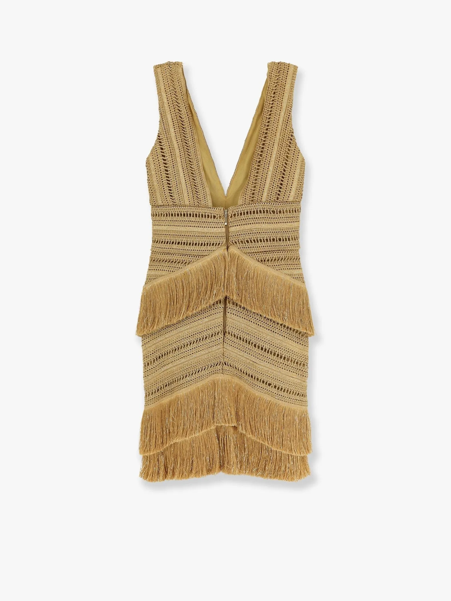 PATBO Pampas mini dress with embroidery and fringes sold by Siebentaschen product image thumbnail 5