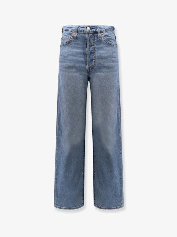 Levi's Ribcage straight ankle stretch denim jeans sold by Siebentaschen