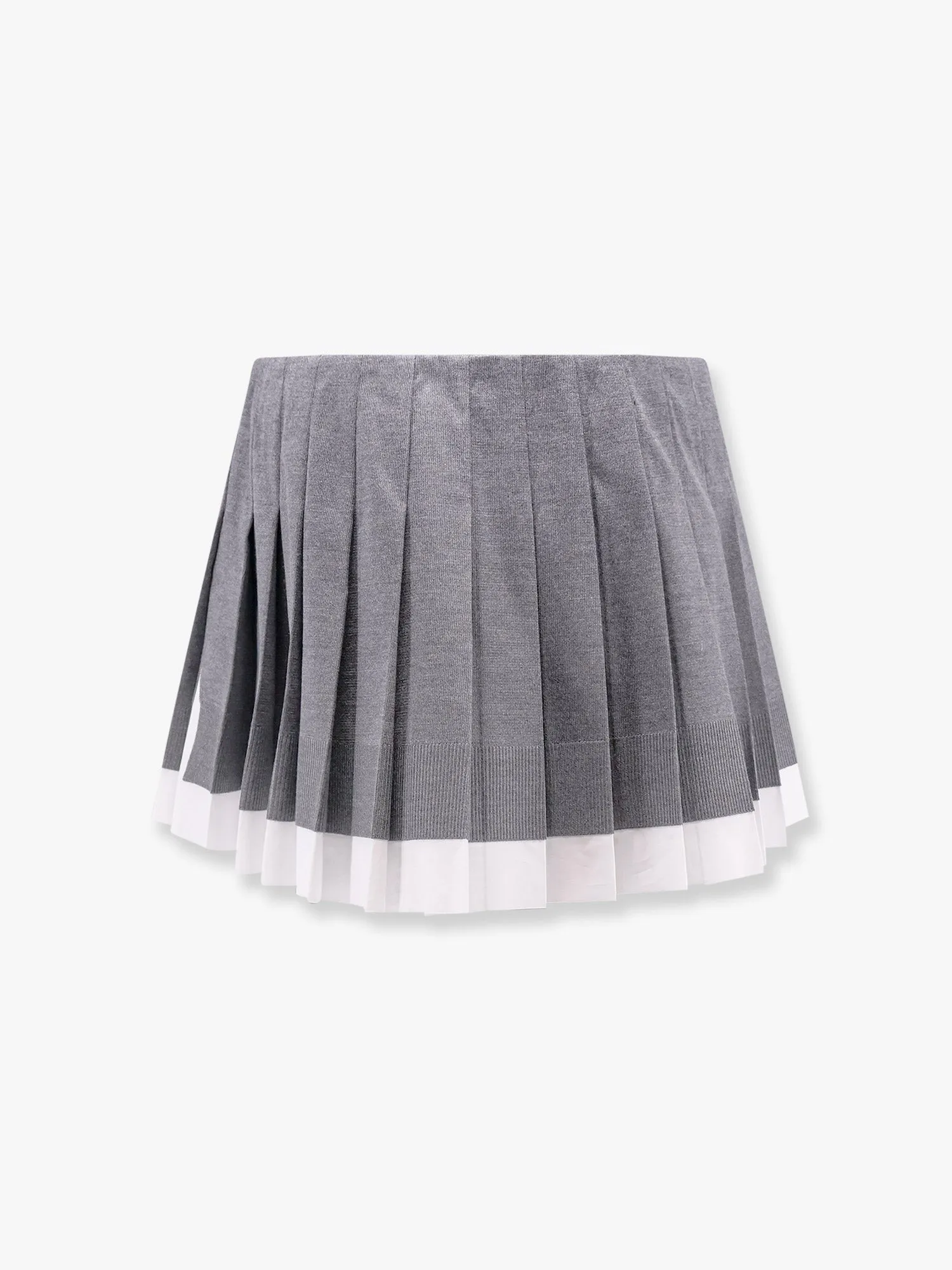 Miu Miu Recycled silk pleated skirt sold by Siebentaschen product image thumbnail 5