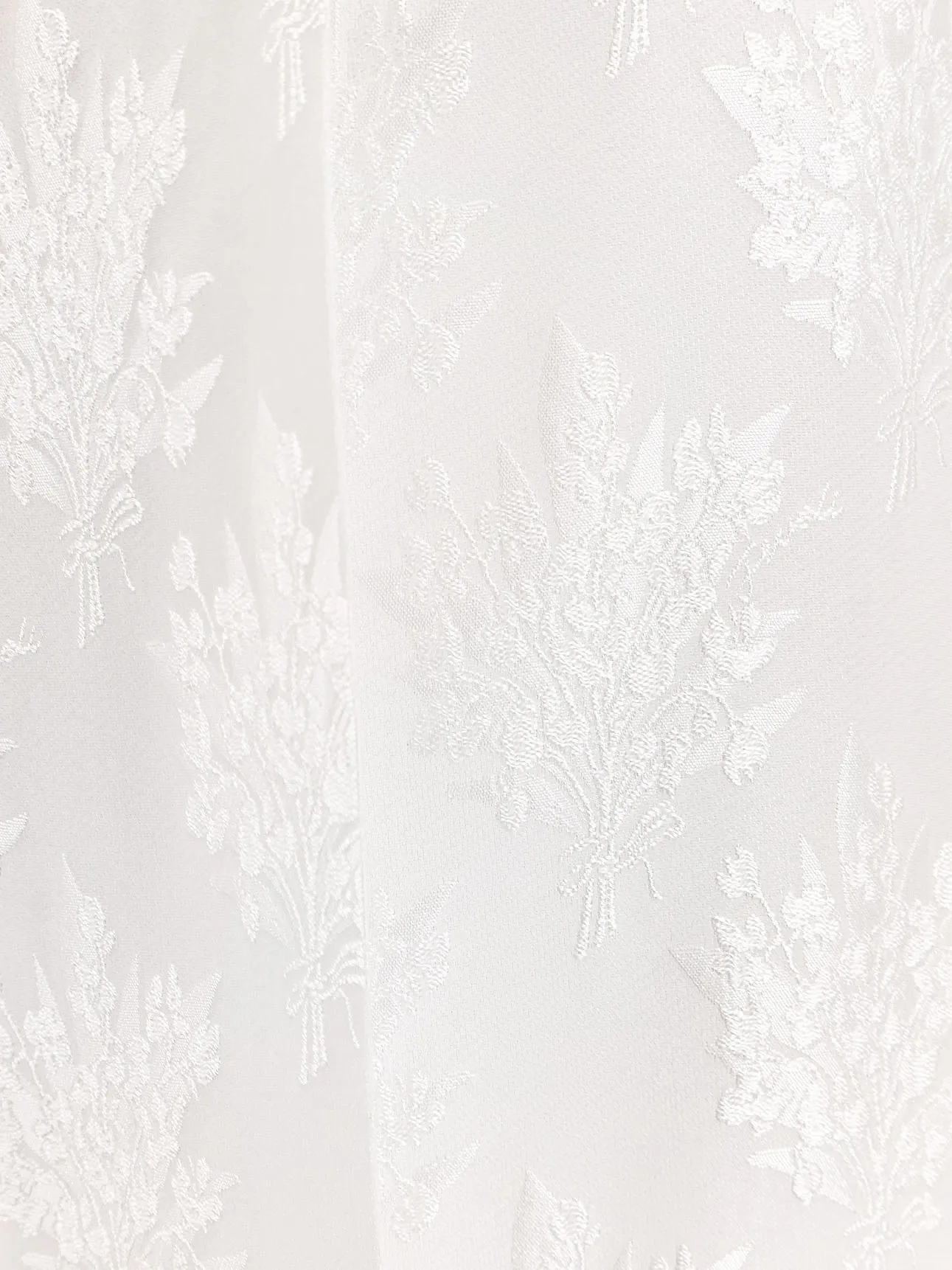 Fendi Jacquard silk trouser with floral motif sold by Siebentaschen product image thumbnail 4