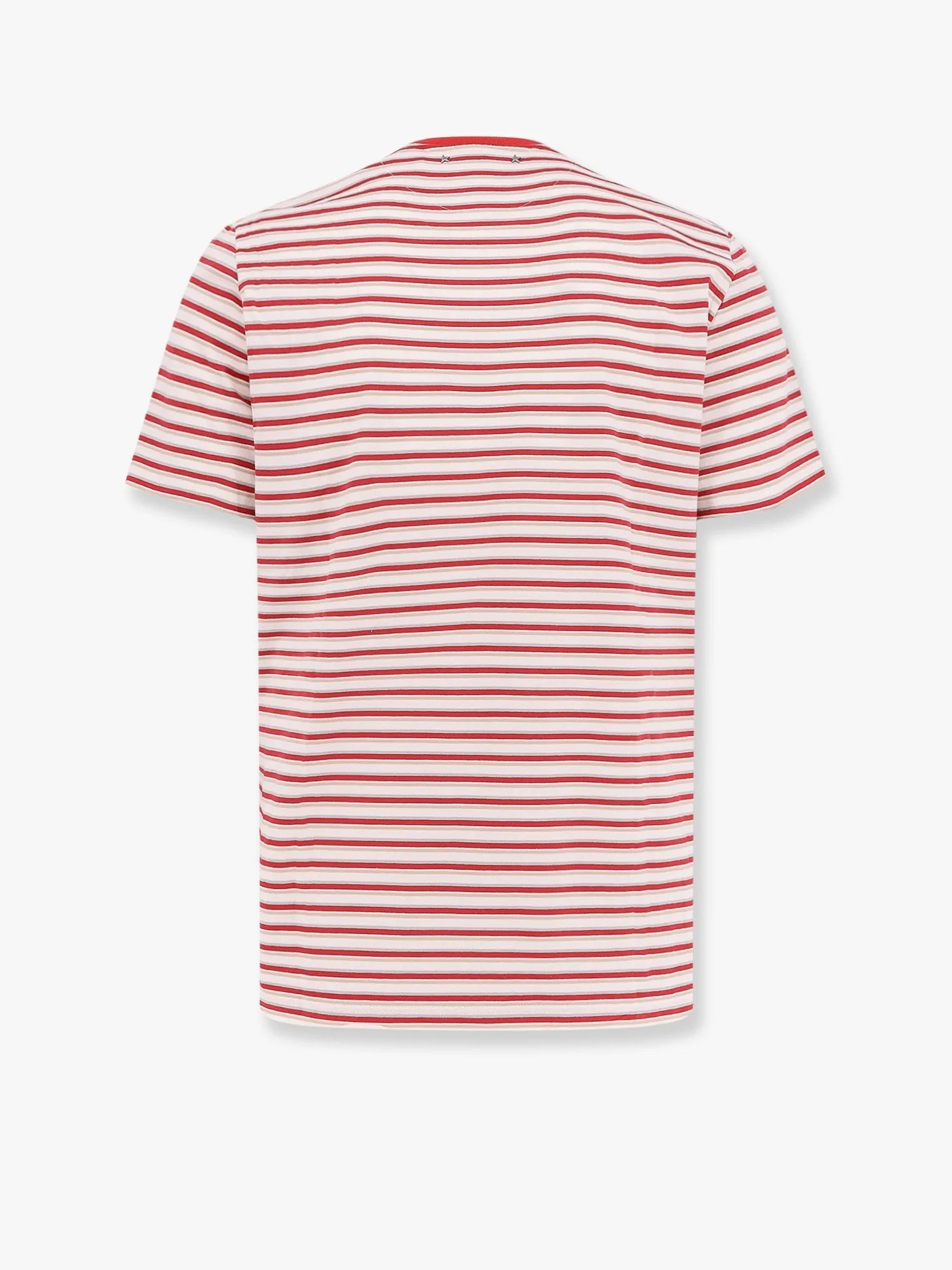 Golden Goose Deluxe Brand Striped cotton t-shirt with logo sold by Siebentaschen product image thumbnail 4