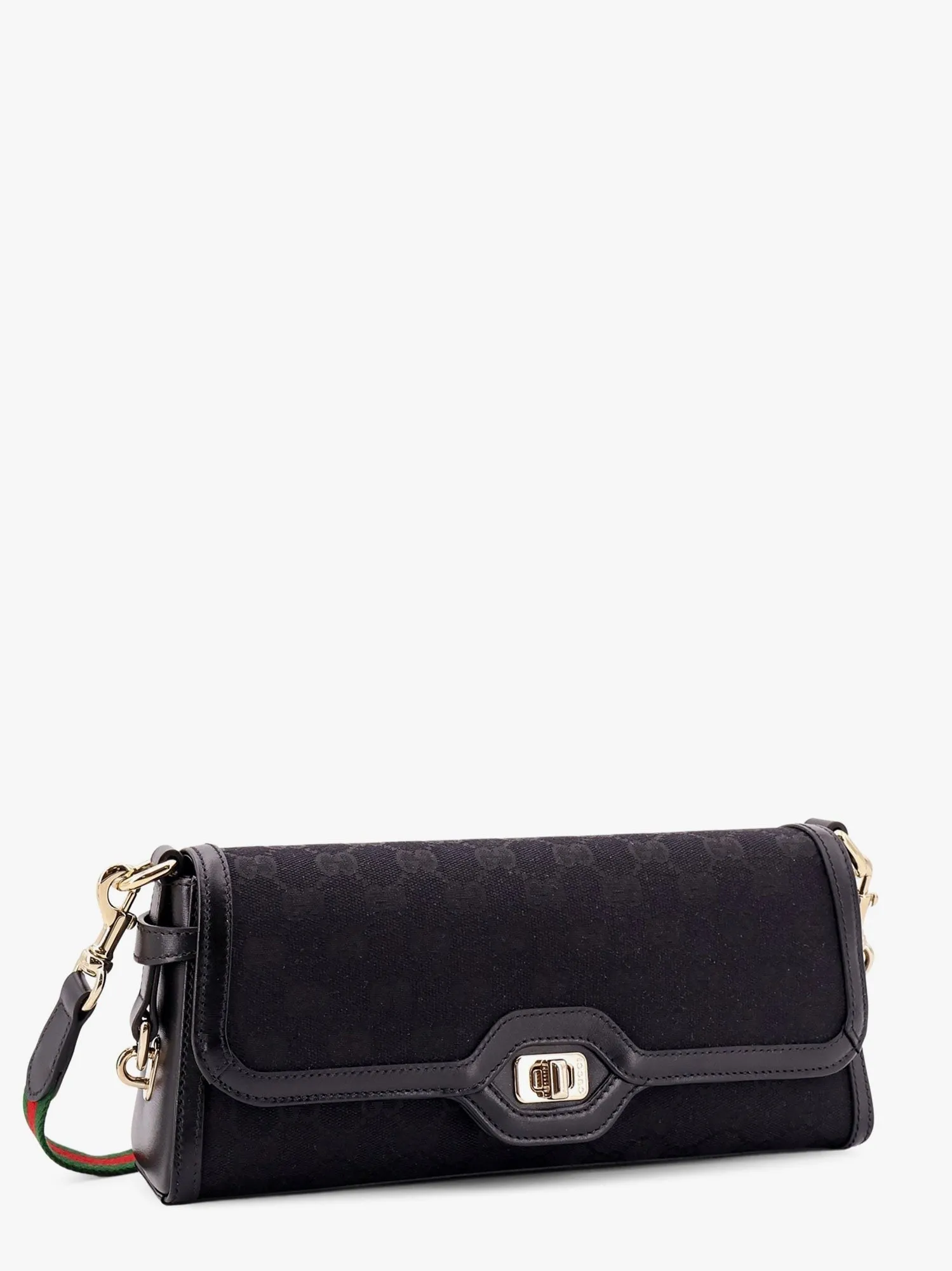 Gucci Original gg and leather shoulder bag sold by Siebentaschen product image thumbnail 4