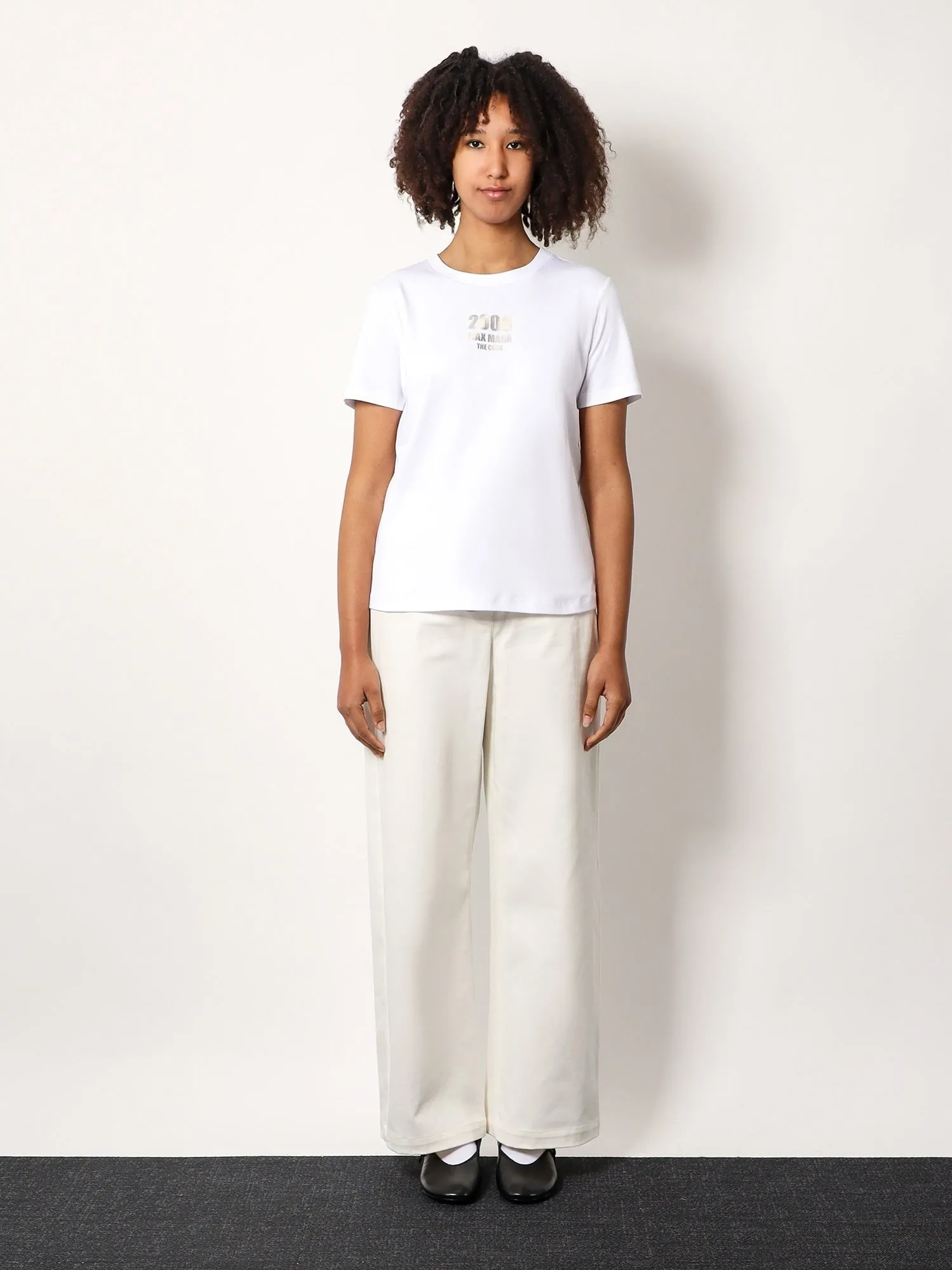 'S MAX MARA Quieto cotton t-shirt with print on the front sold by Siebentaschen product image thumbnail 3
