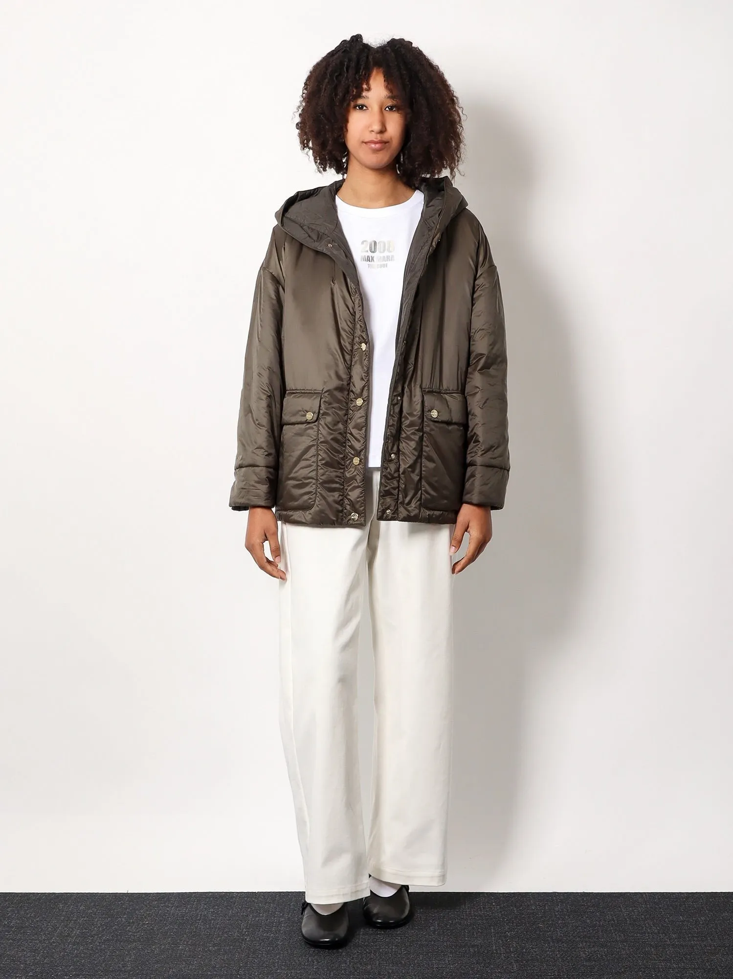 'S MAX MARA Quieto cotton t-shirt with print on the front sold by Siebentaschen product image thumbnail 2