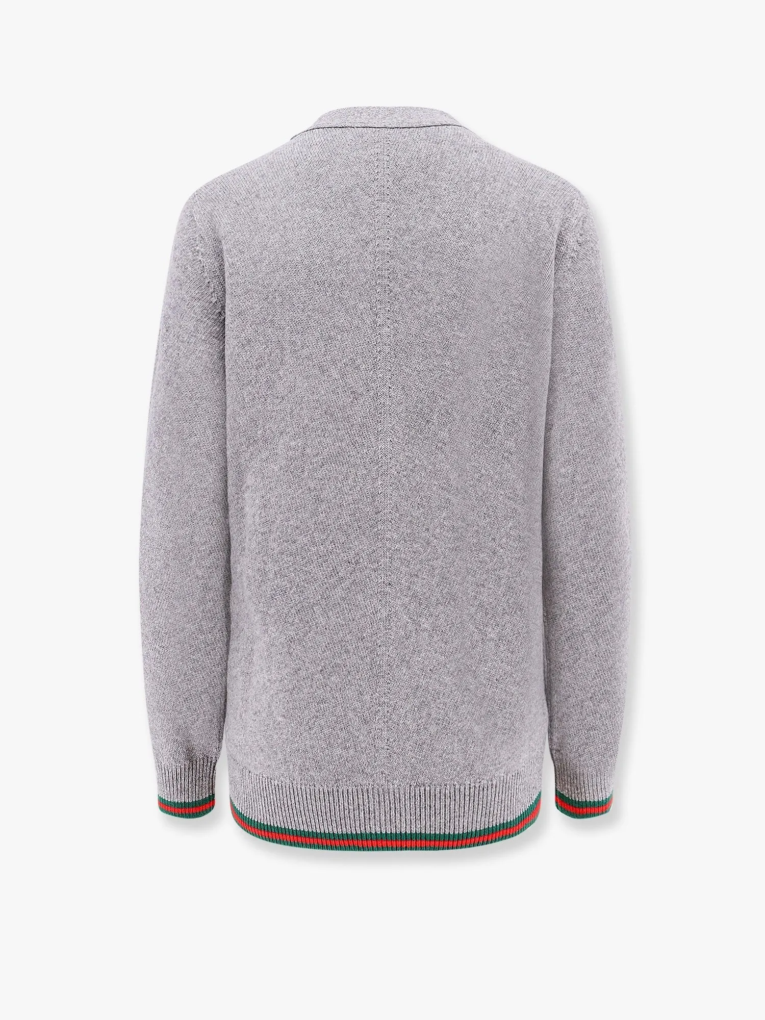 Gucci Wool and cashmere cardigan with web detail sold by Siebentaschen product image thumbnail 2