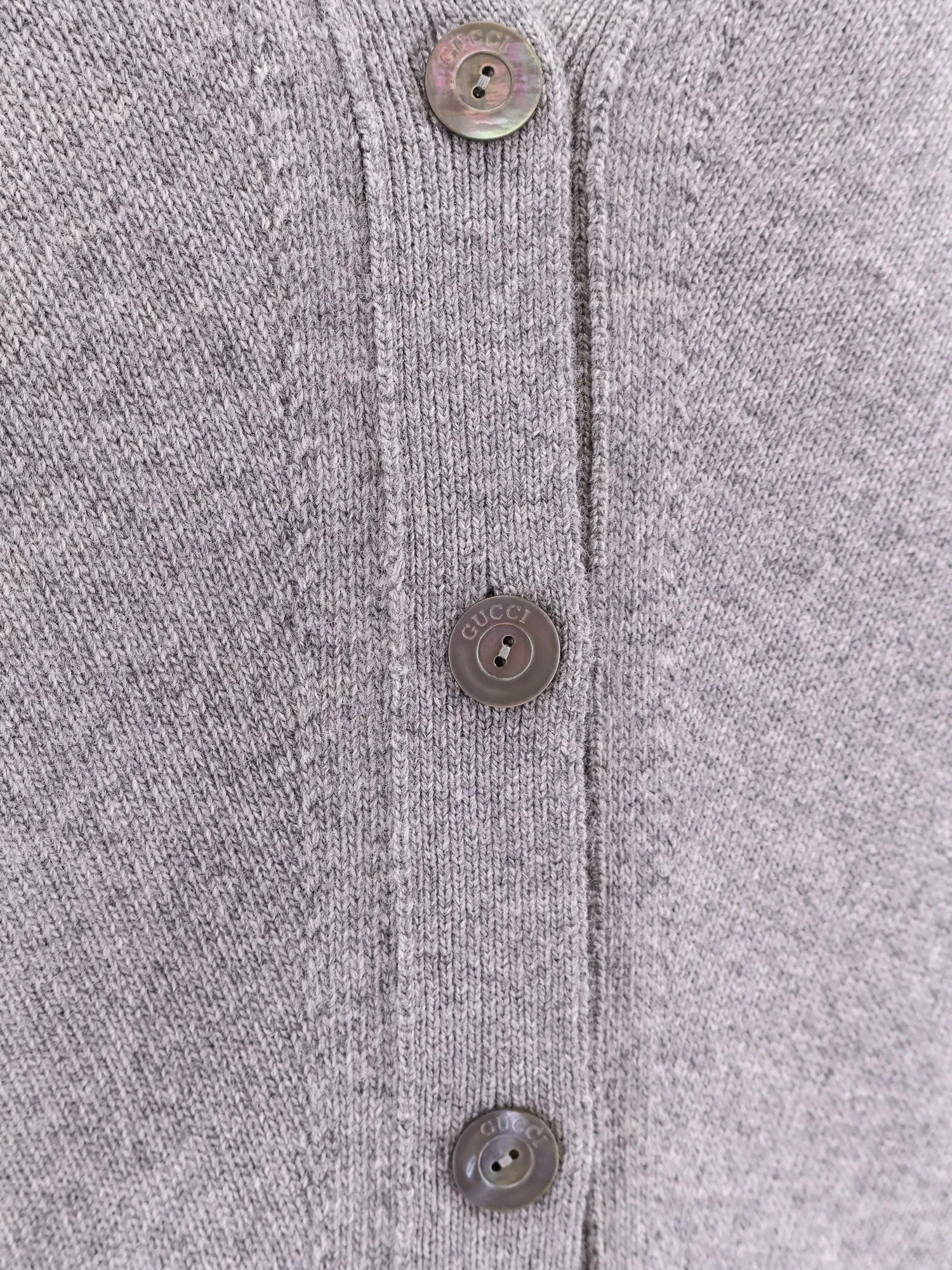 Gucci Wool and cashmere cardigan with web detail sold by Siebentaschen product image thumbnail 3