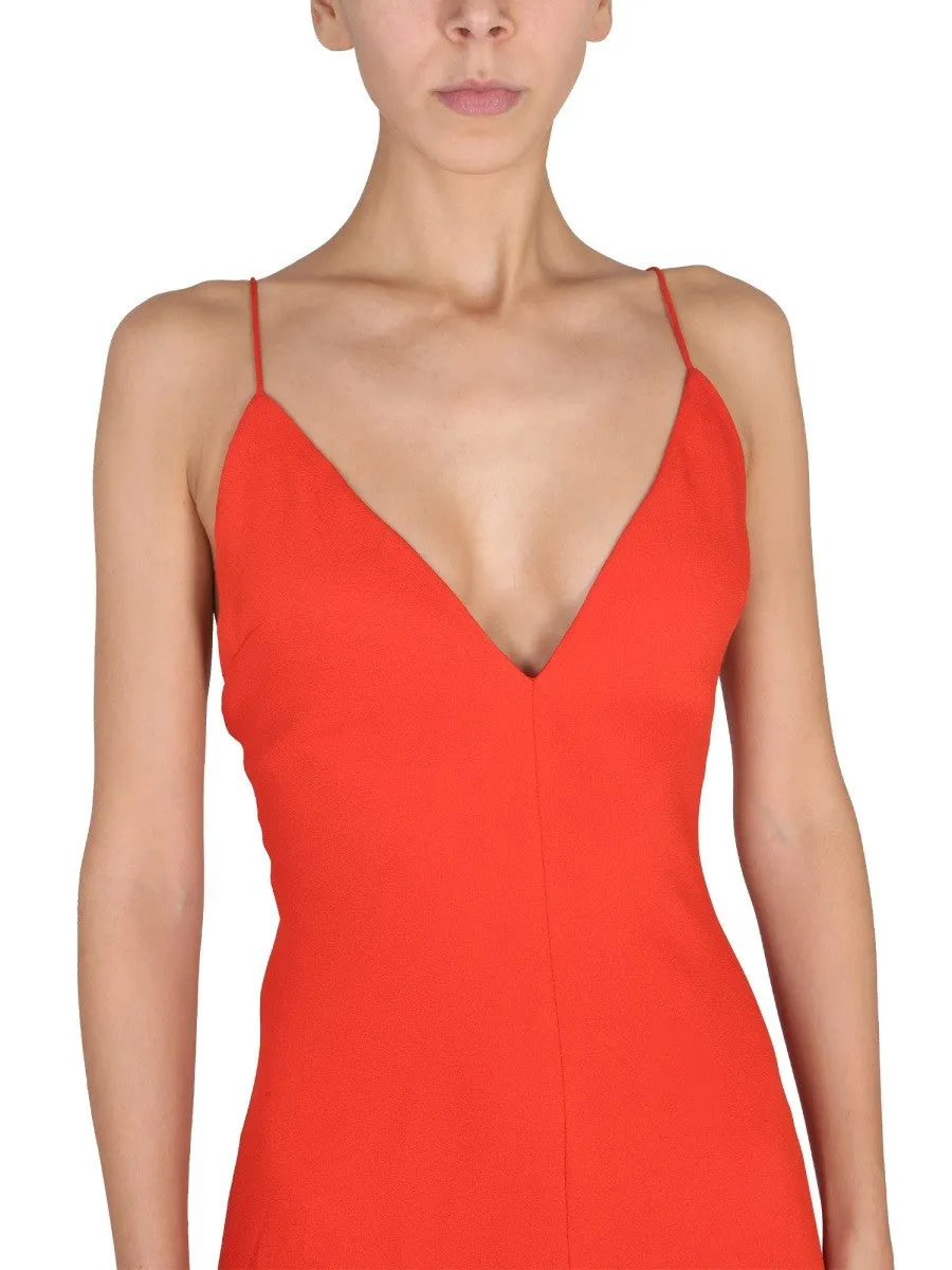 stella mccartney MAXI V-NECK DRESS sold by Siebentaschen product image thumbnail 4