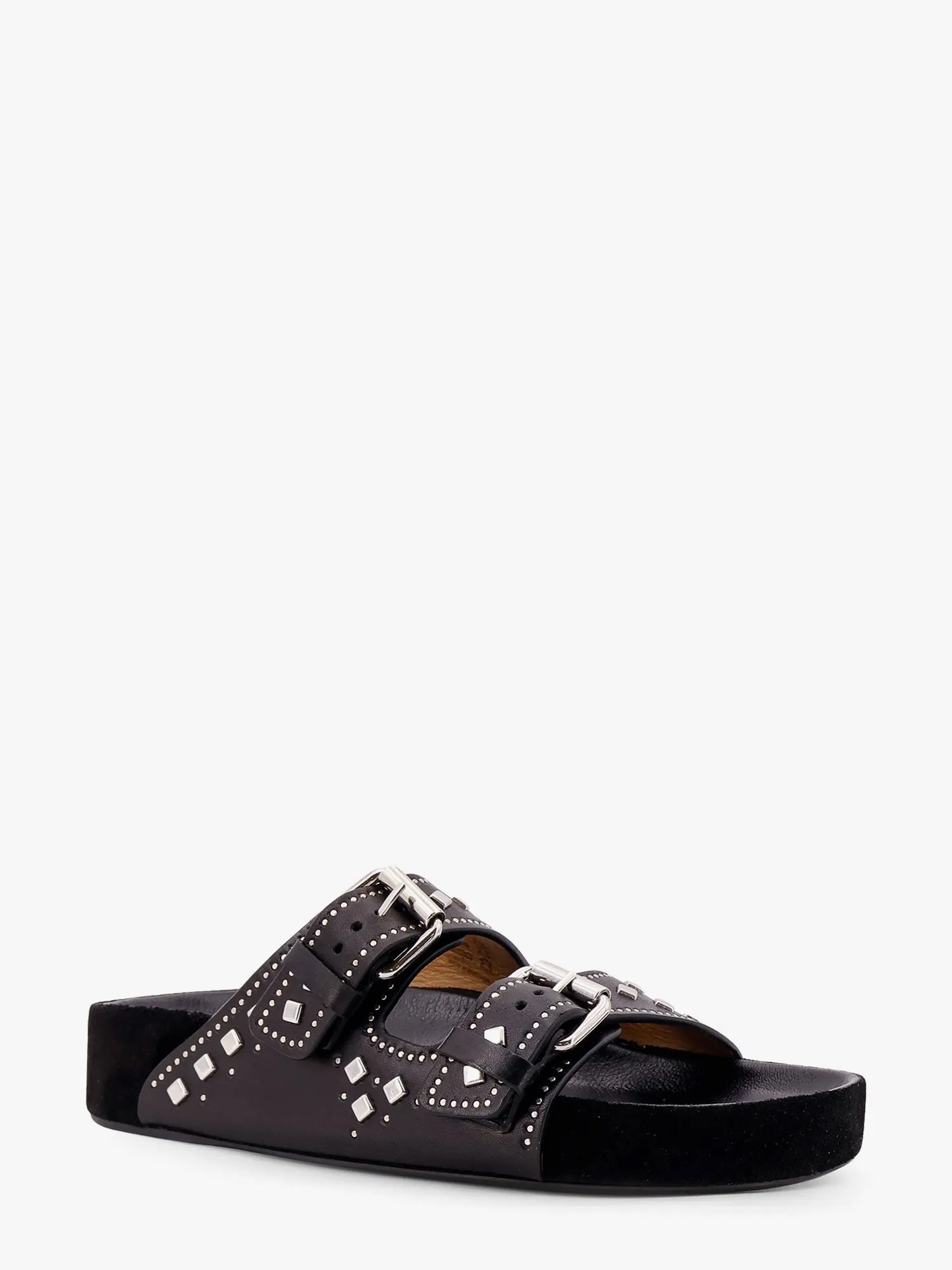 Isabel Marant Leather sandals with all-over stud detail sold by Siebentaschen product image thumbnail 2