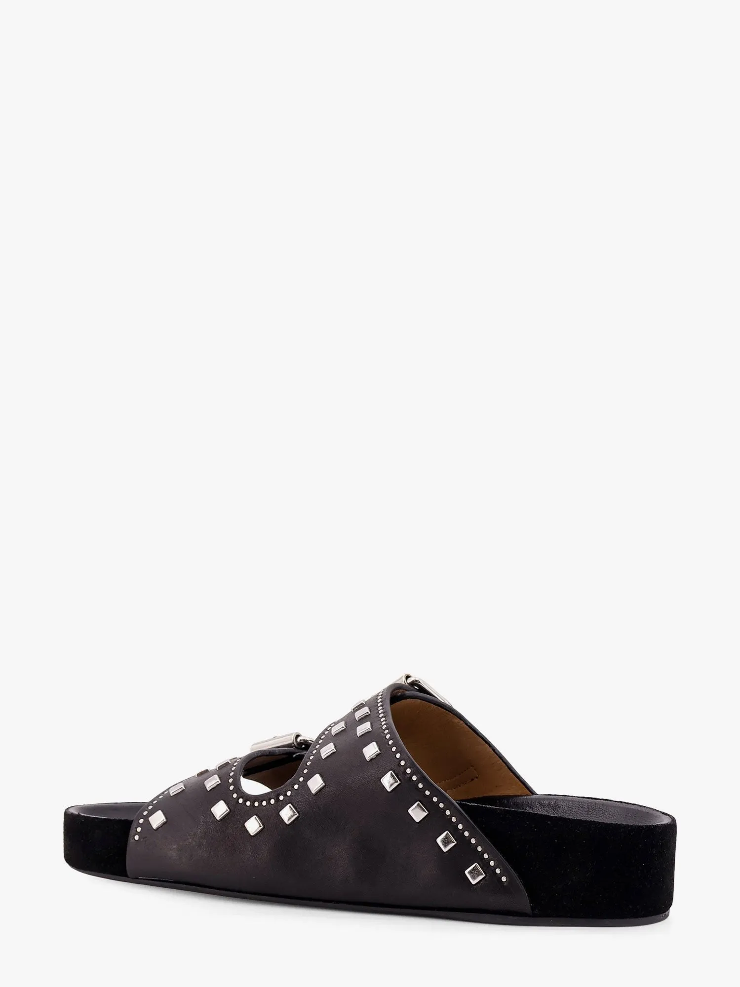 Isabel Marant Leather sandals with all-over stud detail sold by Siebentaschen product image thumbnail 3