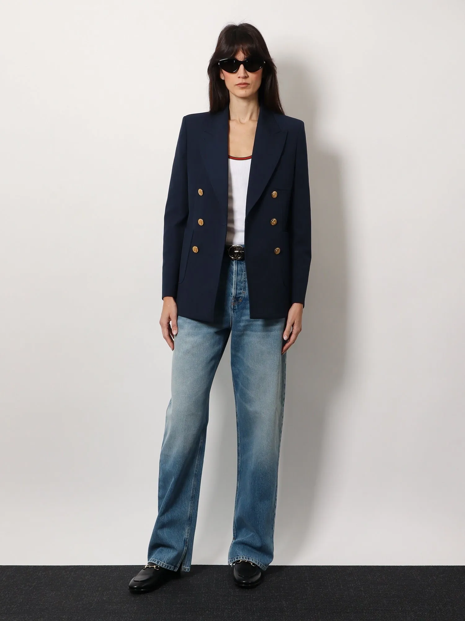 Gucci Cotton blazer with iconic gucci crest buttons sold by Siebentaschen product image thumbnail 2