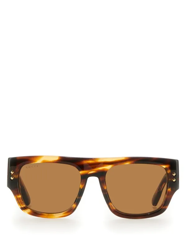 Gucci SQUARE SUNGLASSES sold by Siebentaschen