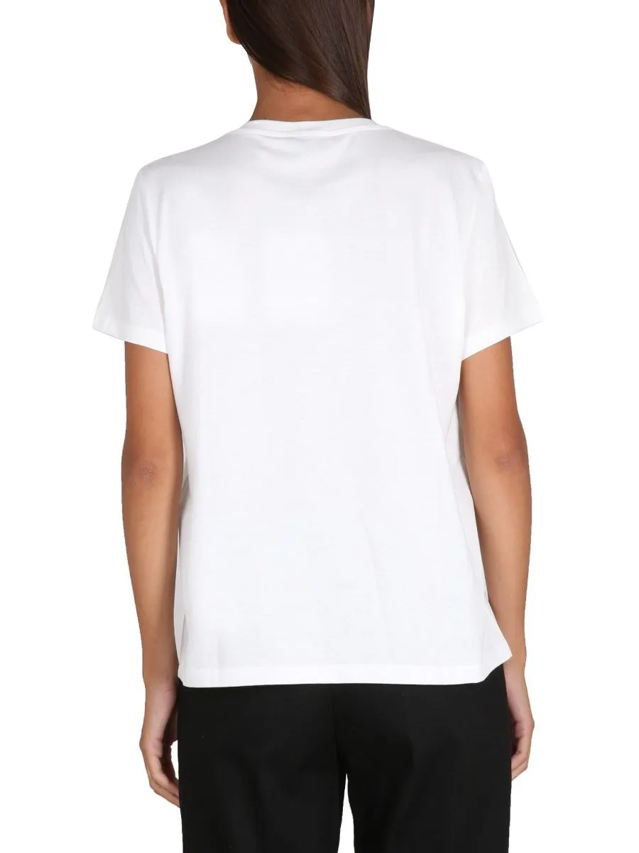 Max Mara T-SHIRT WITH EMBROIDERY sold by Siebentaschen product image thumbnail 3