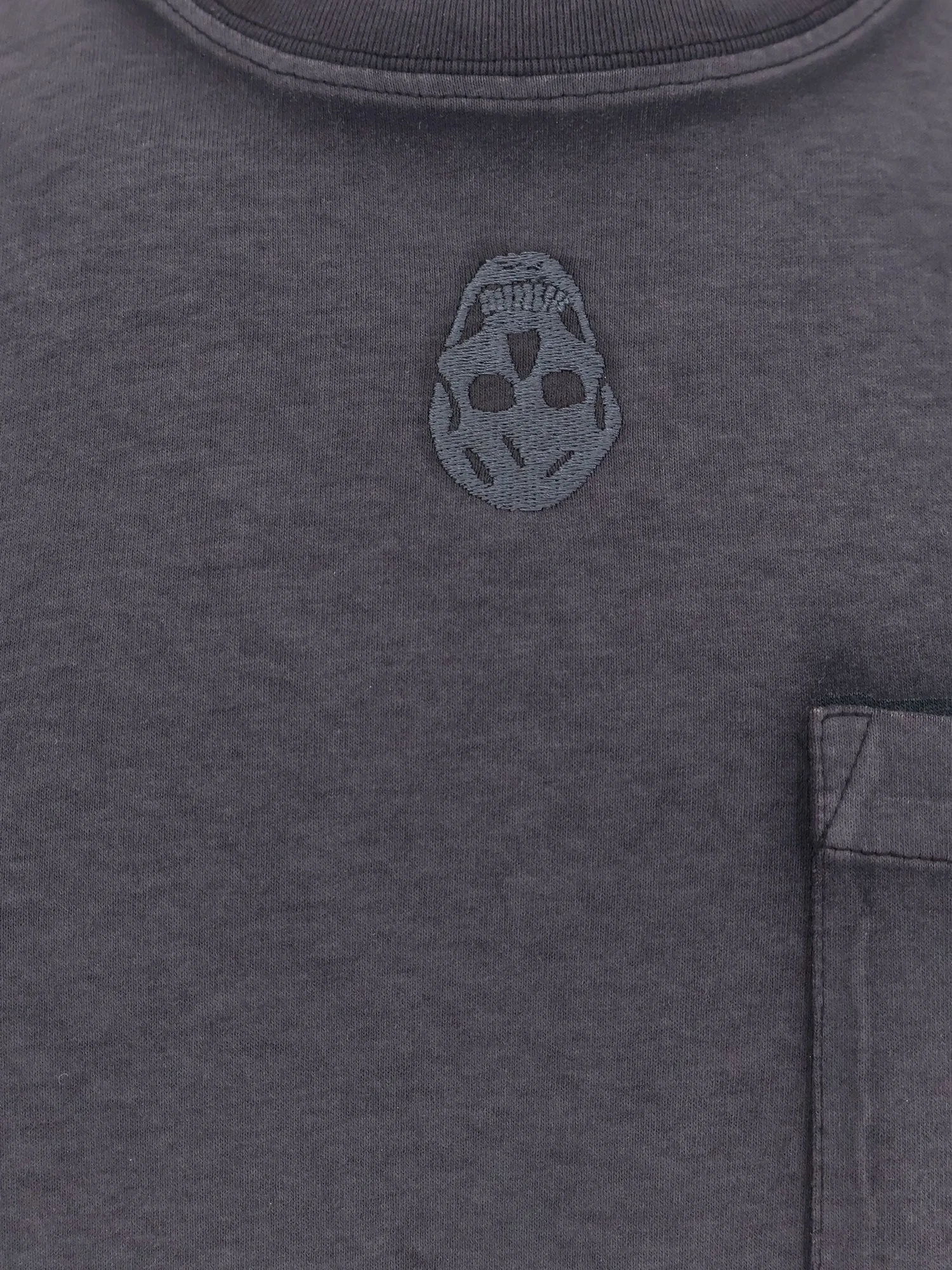 Alexander Mcqueen Cotton t-shirt with frontal iconic skull sold by Siebentaschen product image thumbnail 4