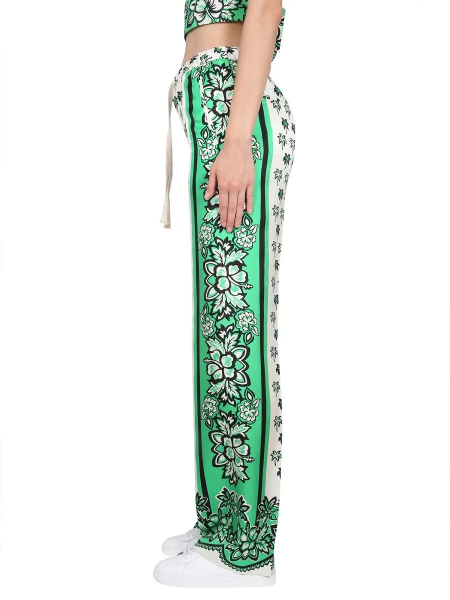 RED VALENTINO BANDANDA PRINT PANTS sold by Siebentaschen product image thumbnail 3