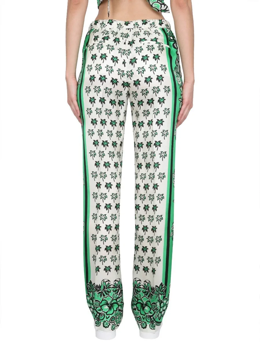 RED VALENTINO BANDANDA PRINT PANTS sold by Siebentaschen product image thumbnail 4