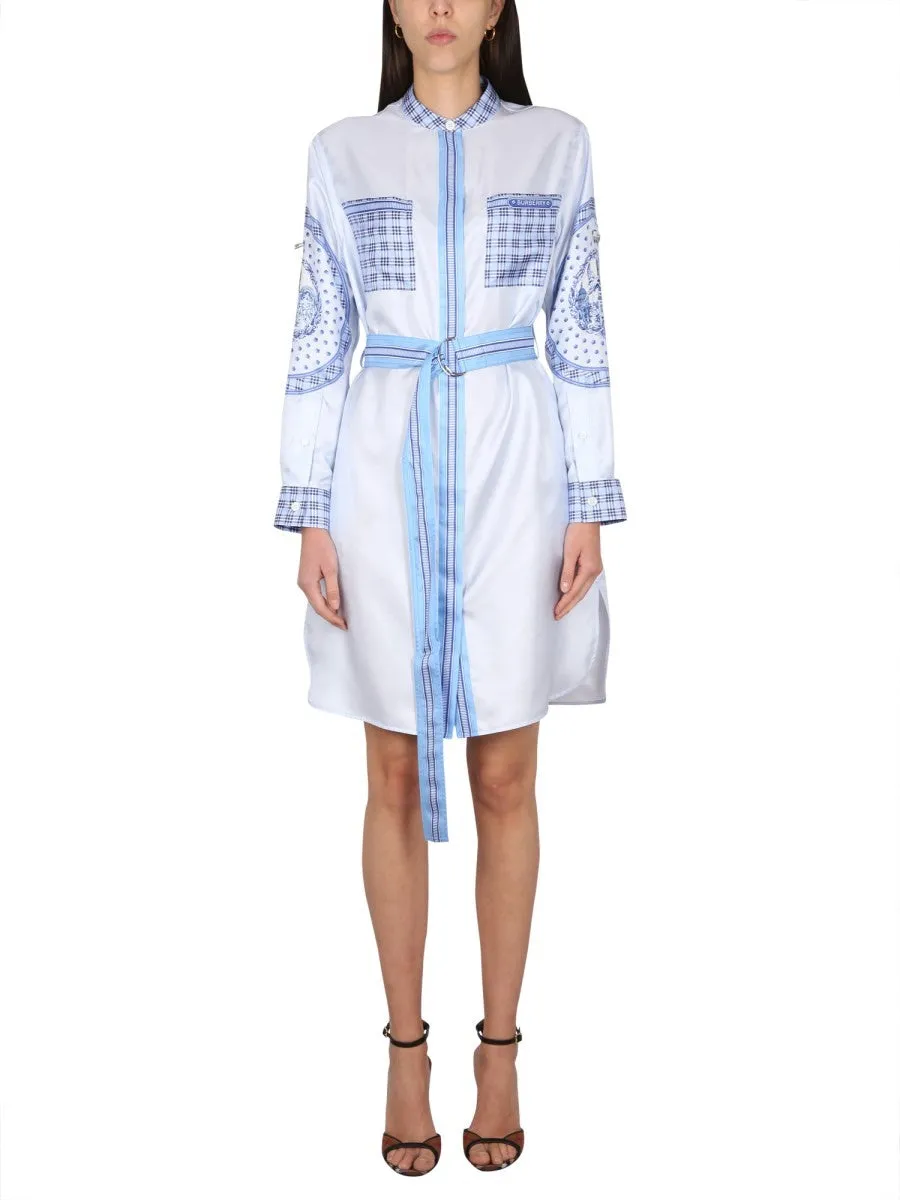 Burberry SILK CHEMISIER DRESS sold by Siebentaschen