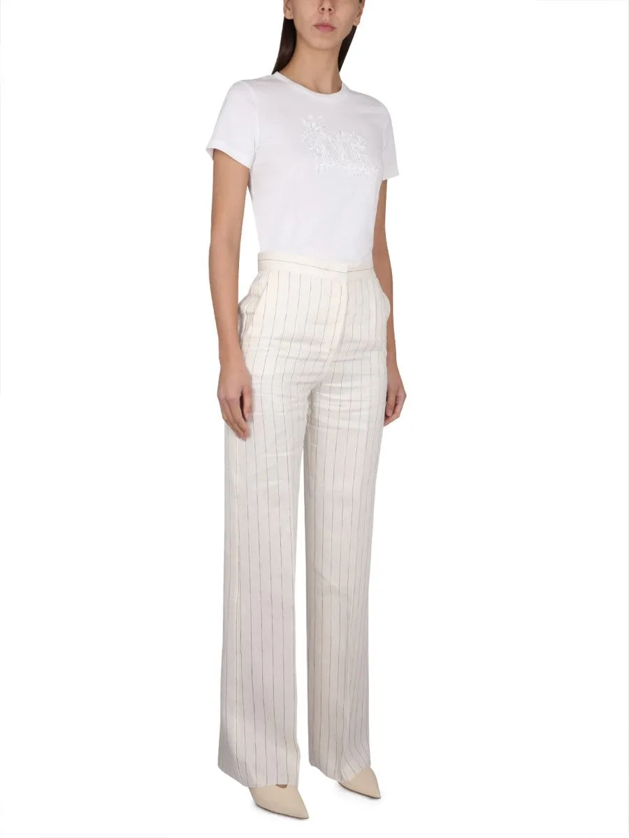 Max Mara T-SHIRT WITH LOGO EMBROIDERY sold by Siebentaschen product image thumbnail 2