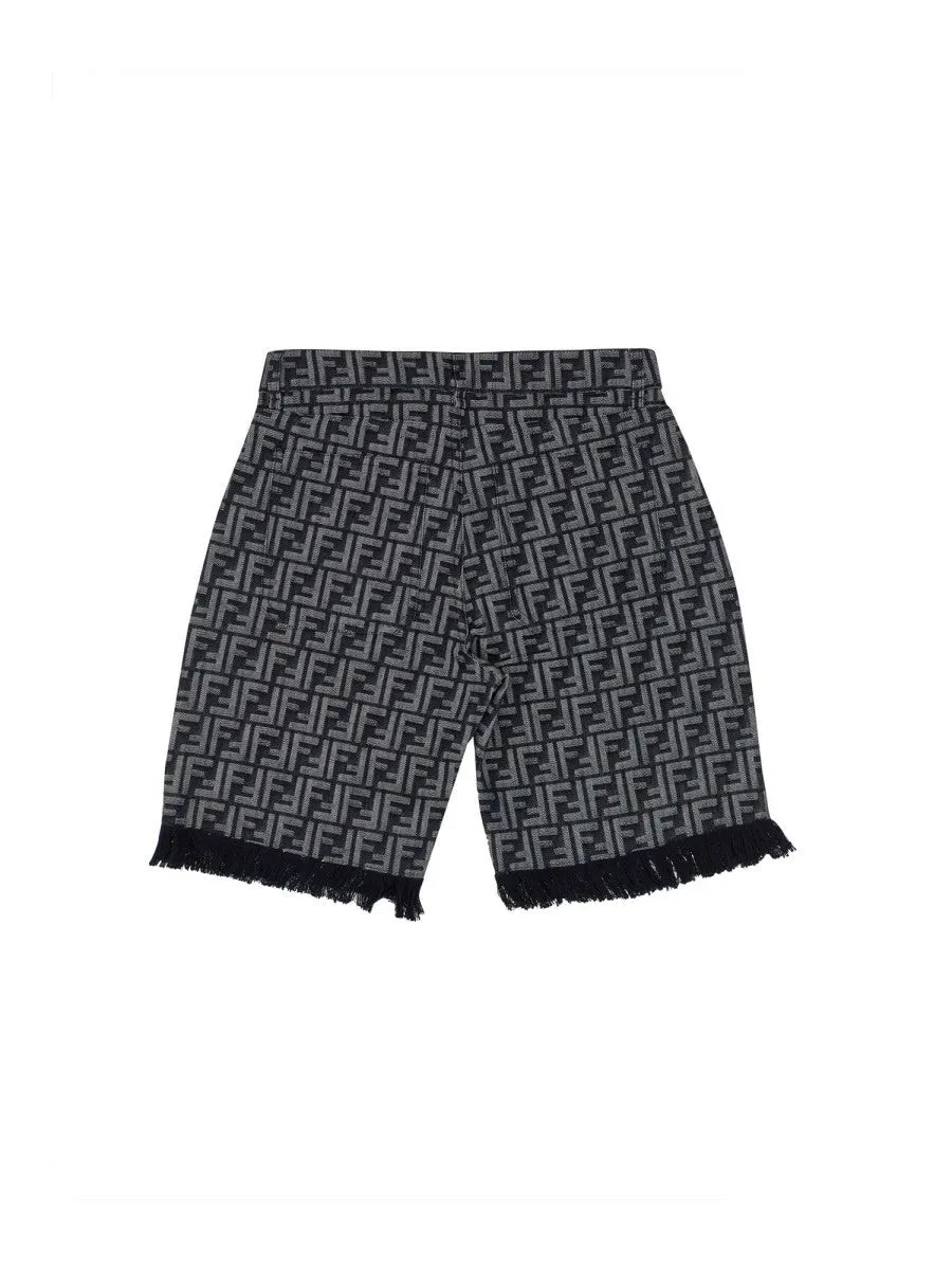 Fendi FF DENIM BERMUDA SHORTS sold by Siebentaschen product image thumbnail 4