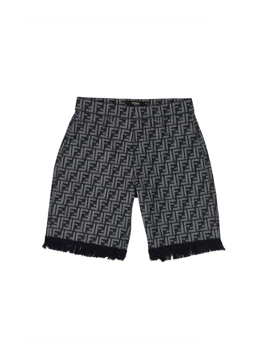 Fendi FF DENIM BERMUDA SHORTS sold by Siebentaschen product image thumbnail 3