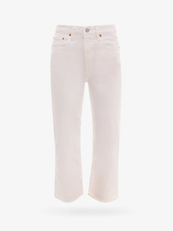 Levi's Ribcage straight ankle jeans sold by Siebentaschen