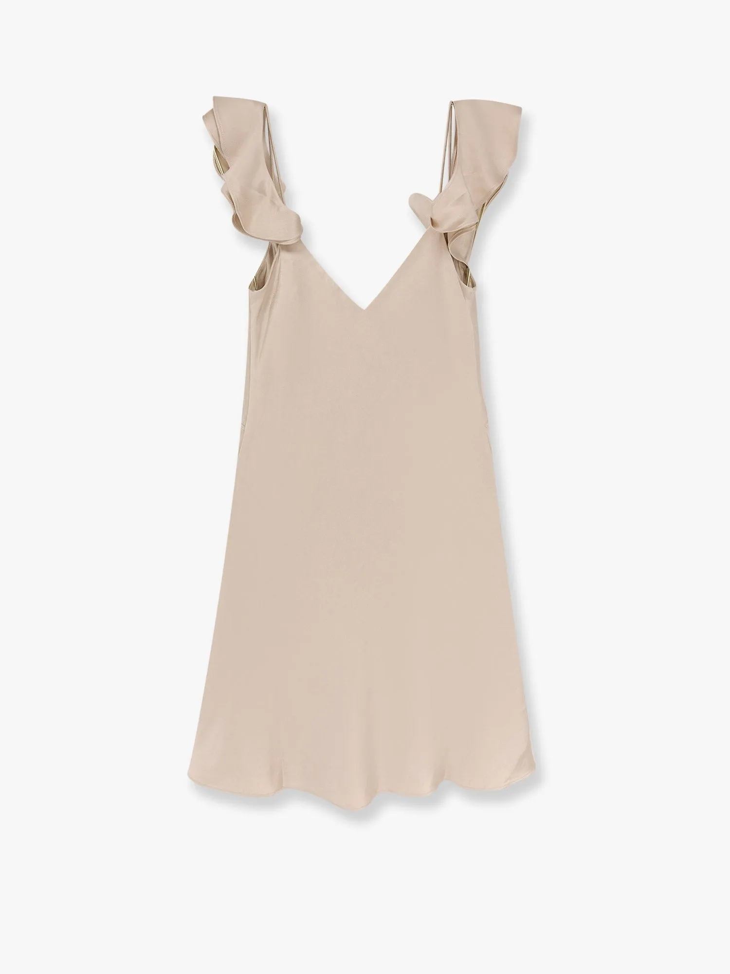 SELF PORTRAIT Satin mini dress with floral etails sold by Siebentaschen product image thumbnail 5