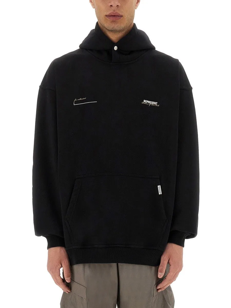 Represent "PATRON OF THE CLUB" HOODIE sold by Siebentaschen product image thumbnail 5